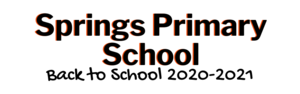 Springs Primary - Back to School Information